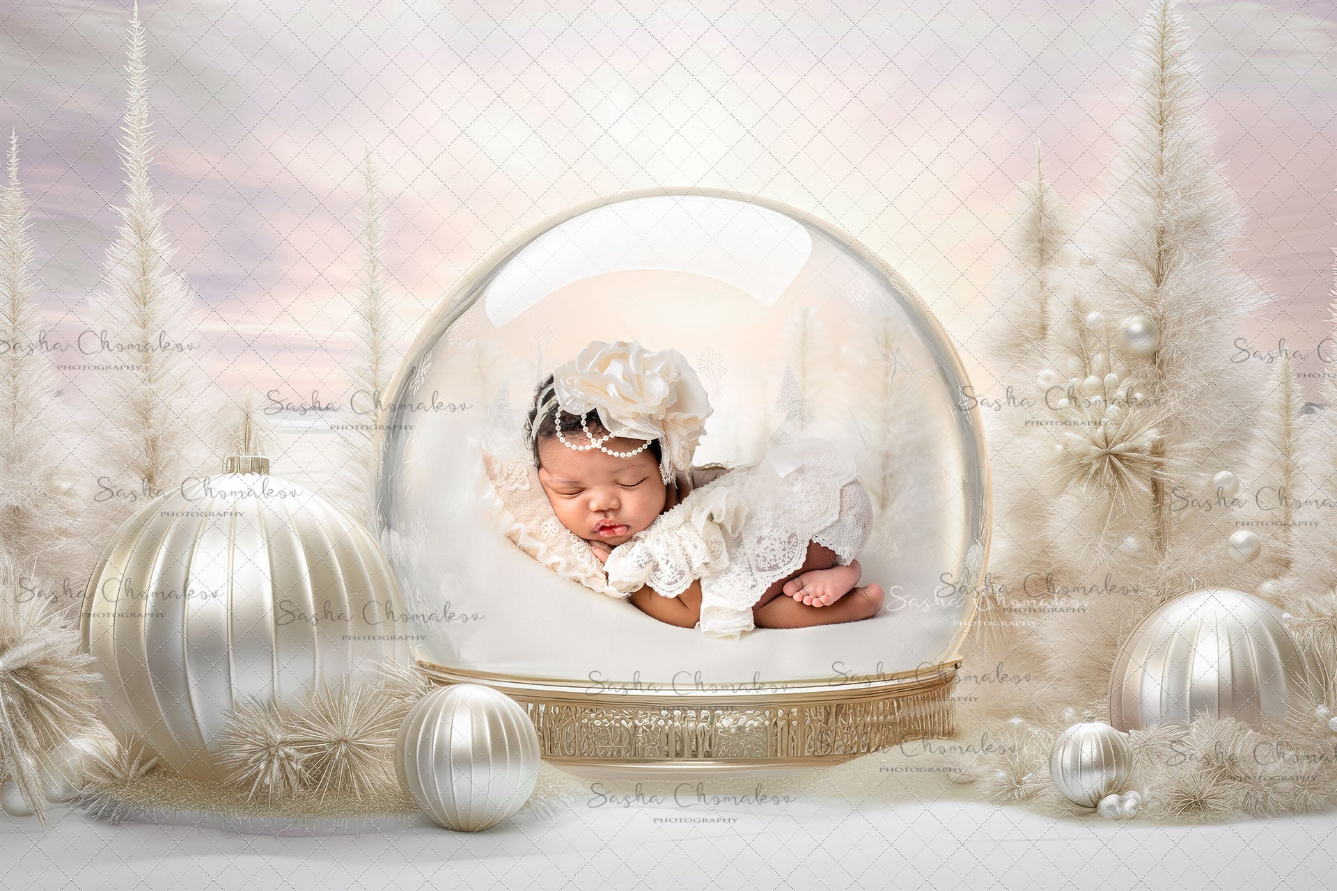 Digital Backdrop composite Ai generated composite