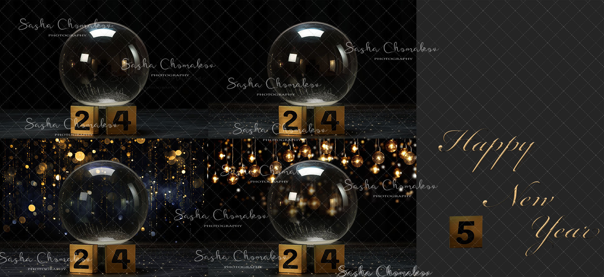 Digital Backdrop composite Ai generated and real props