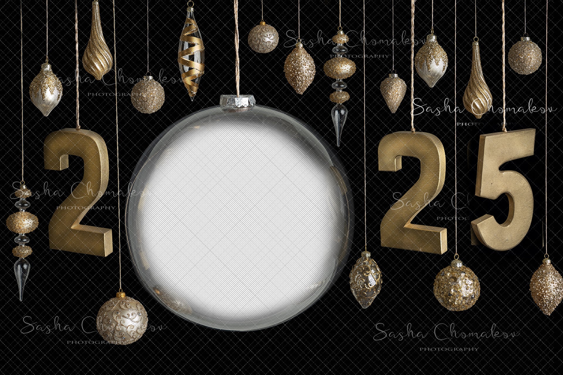Digital Backdrop Happy hew year 2025
