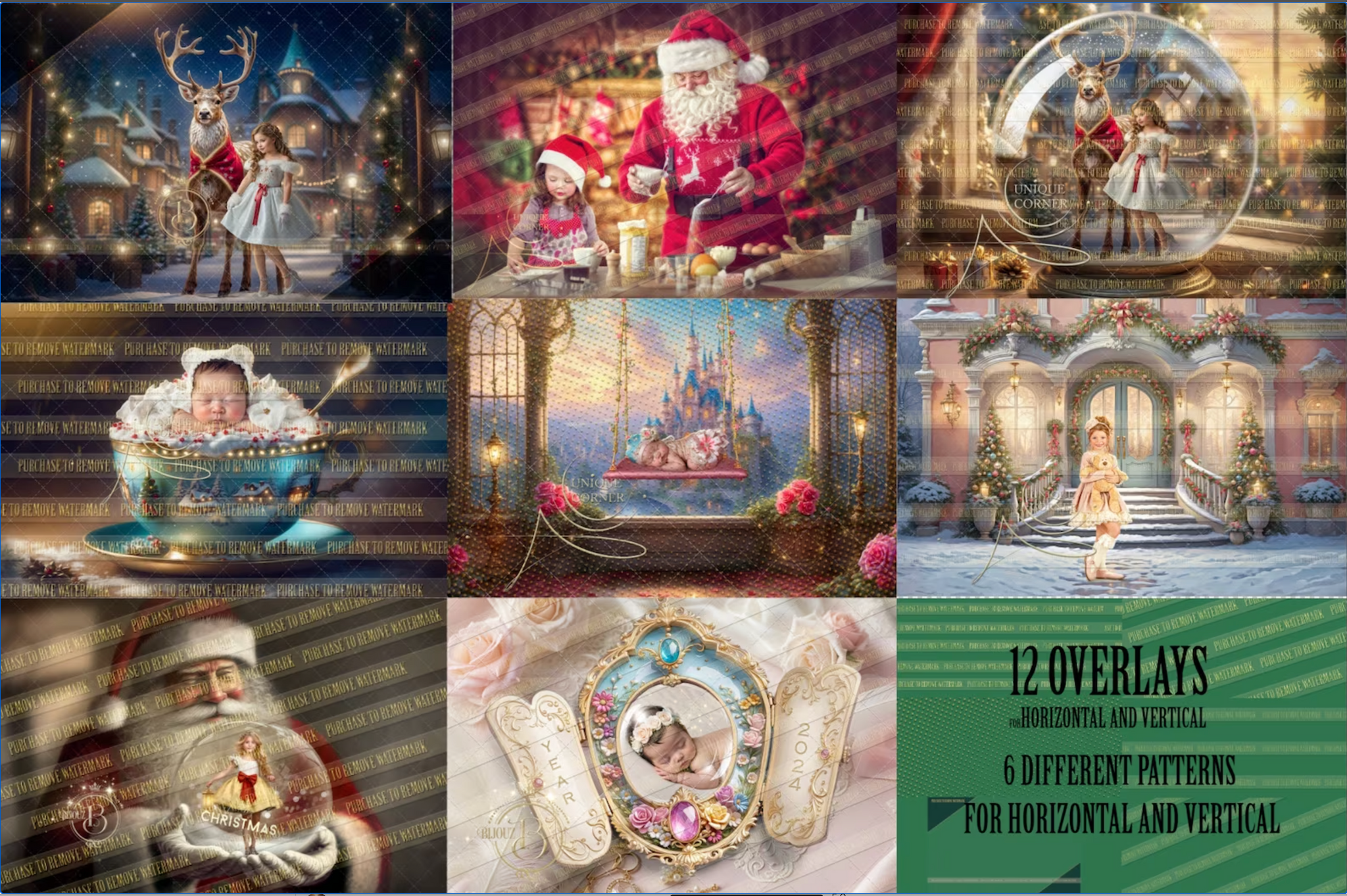 Grid watermark action 2