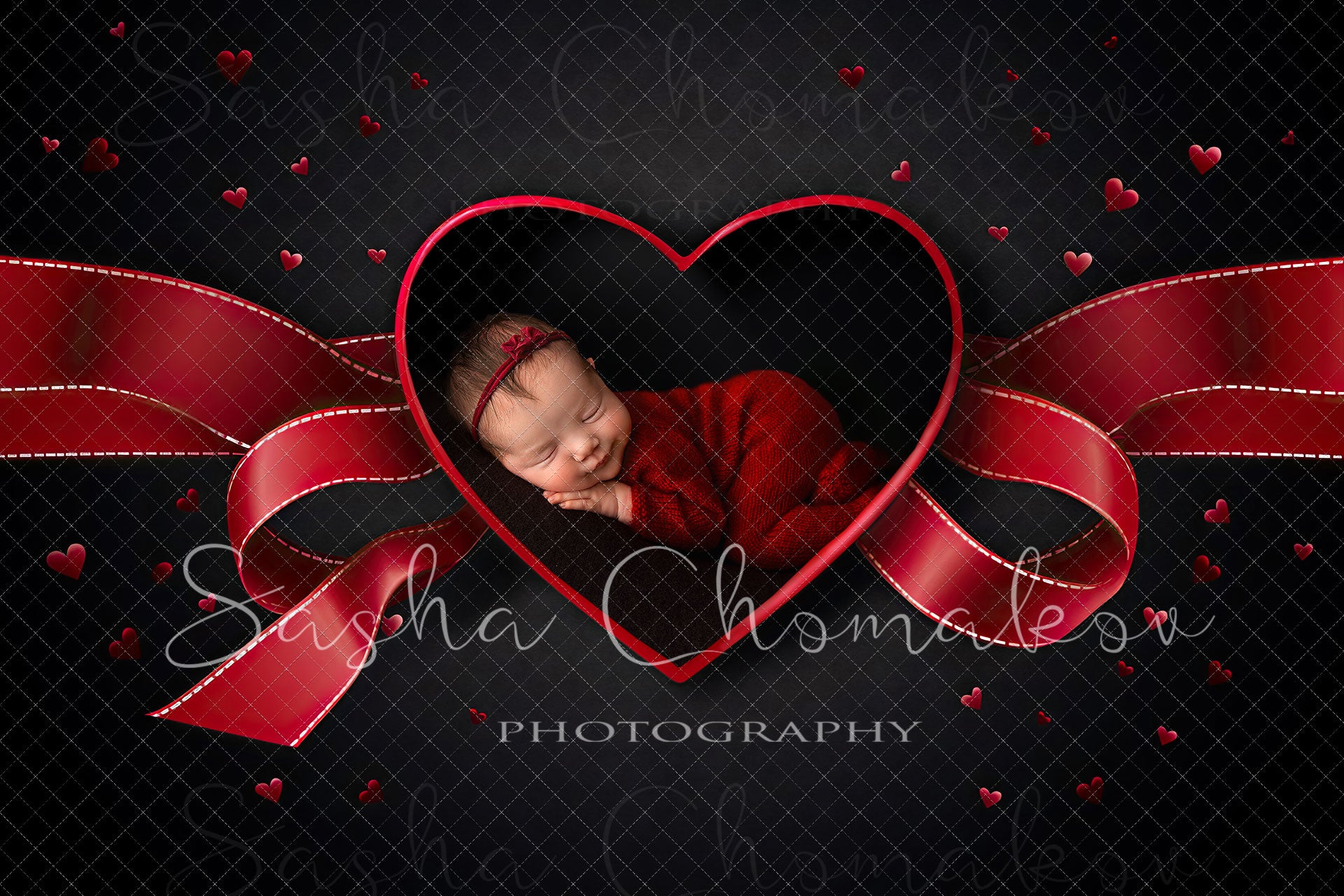 Digital backgrounds Ai generated V-day globe