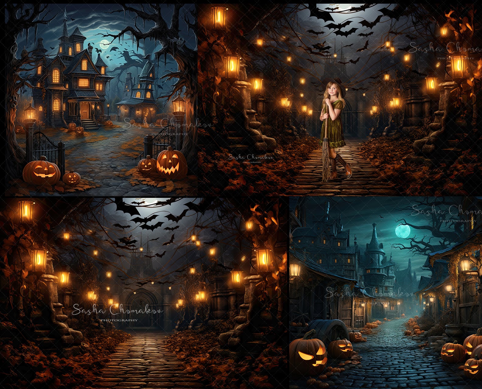 Digital backgrounds Ai generated Fall 23