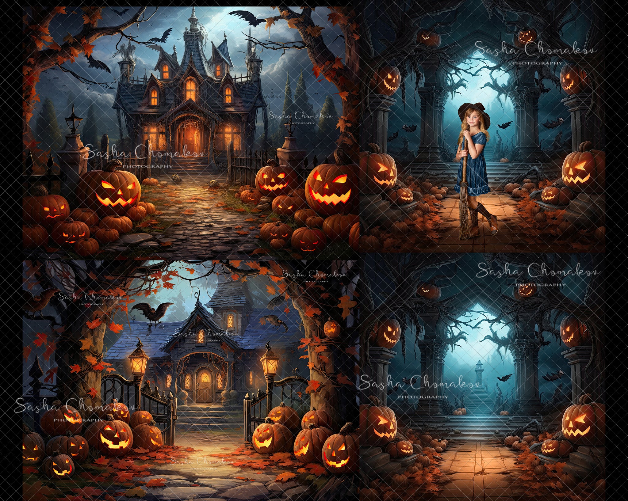 Digital backgrounds Ai generated Fall 23