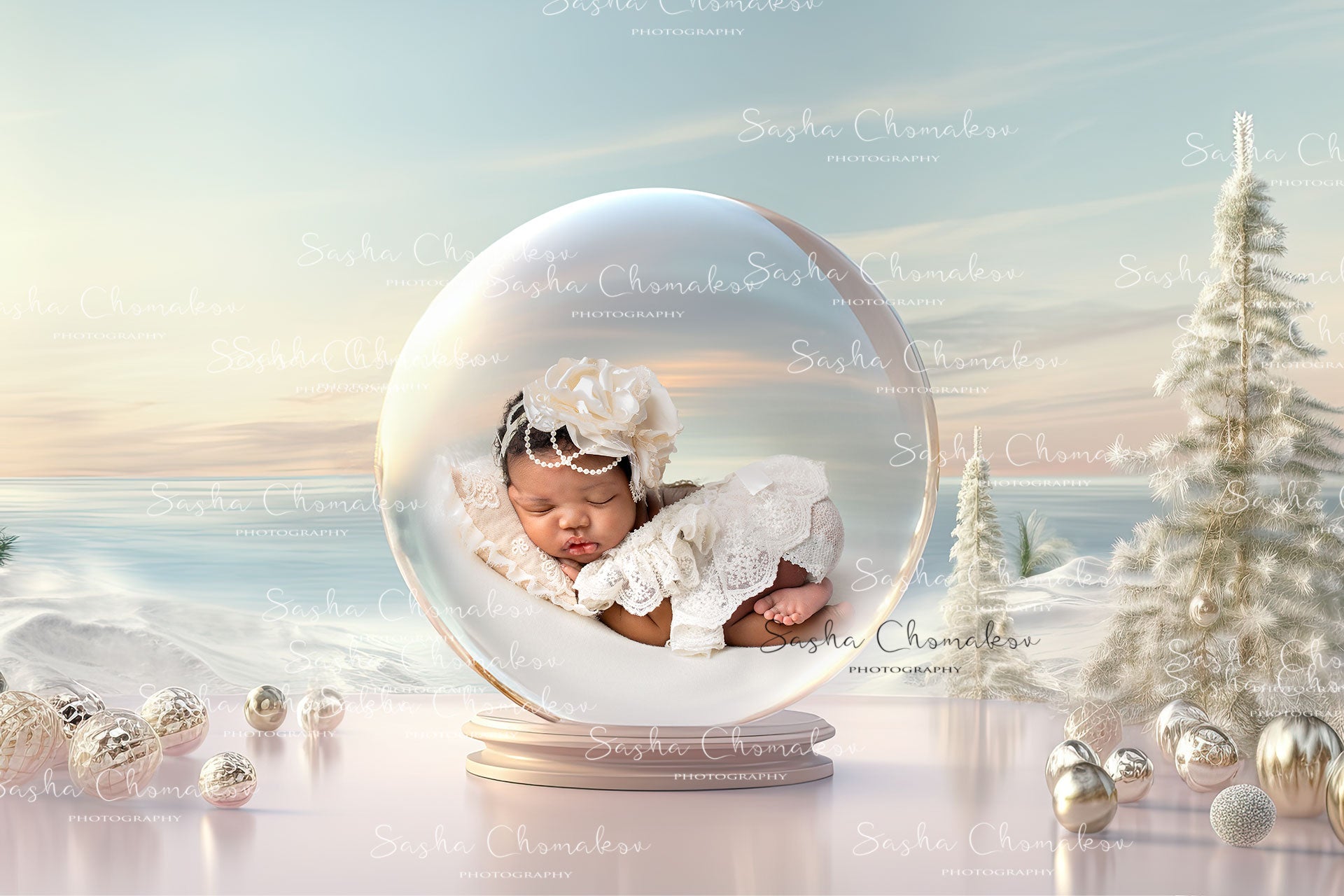 Digital Backdrop composite Ai generated composite