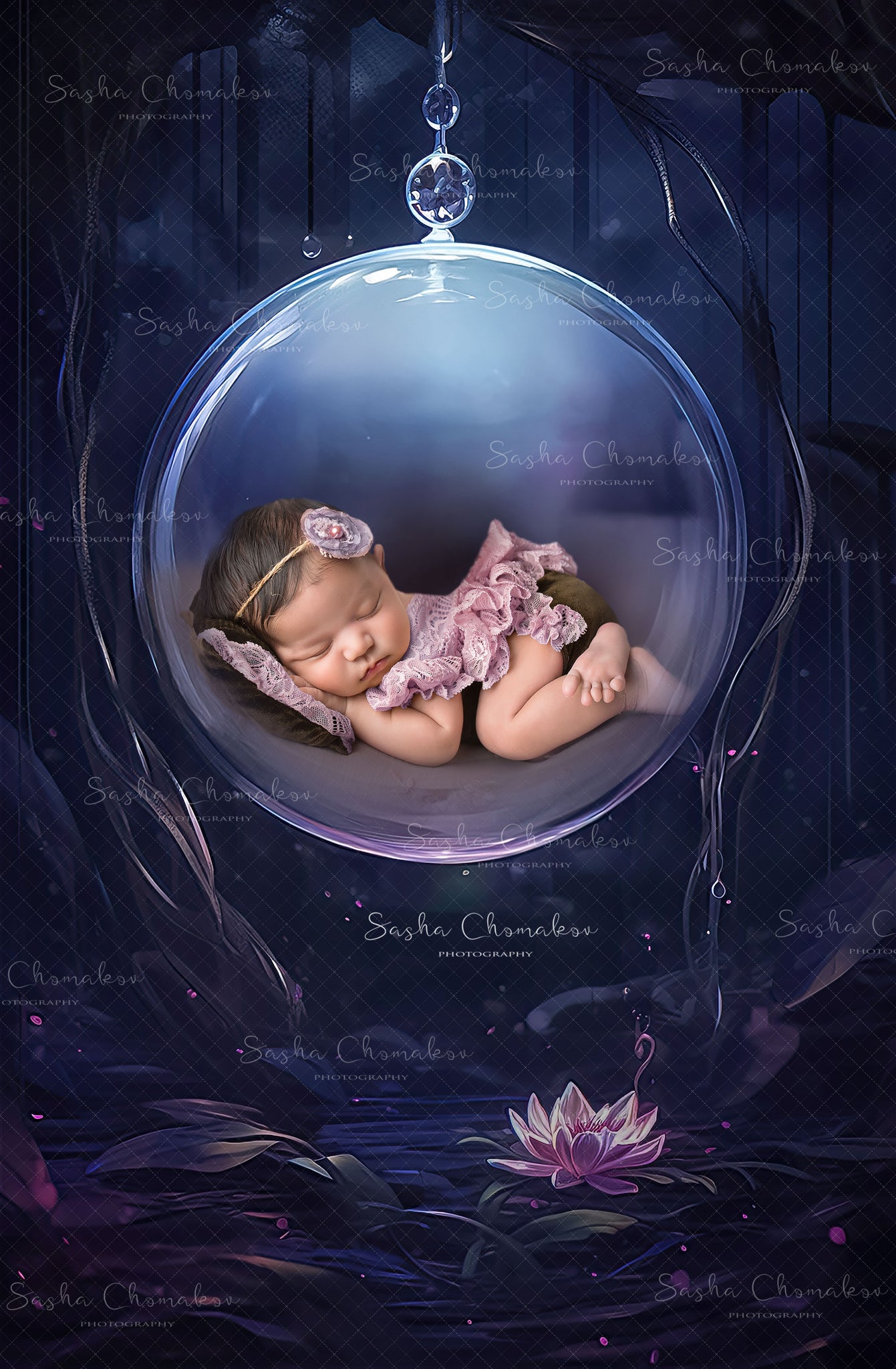 Digital backgrounds Ai generated vertical globe