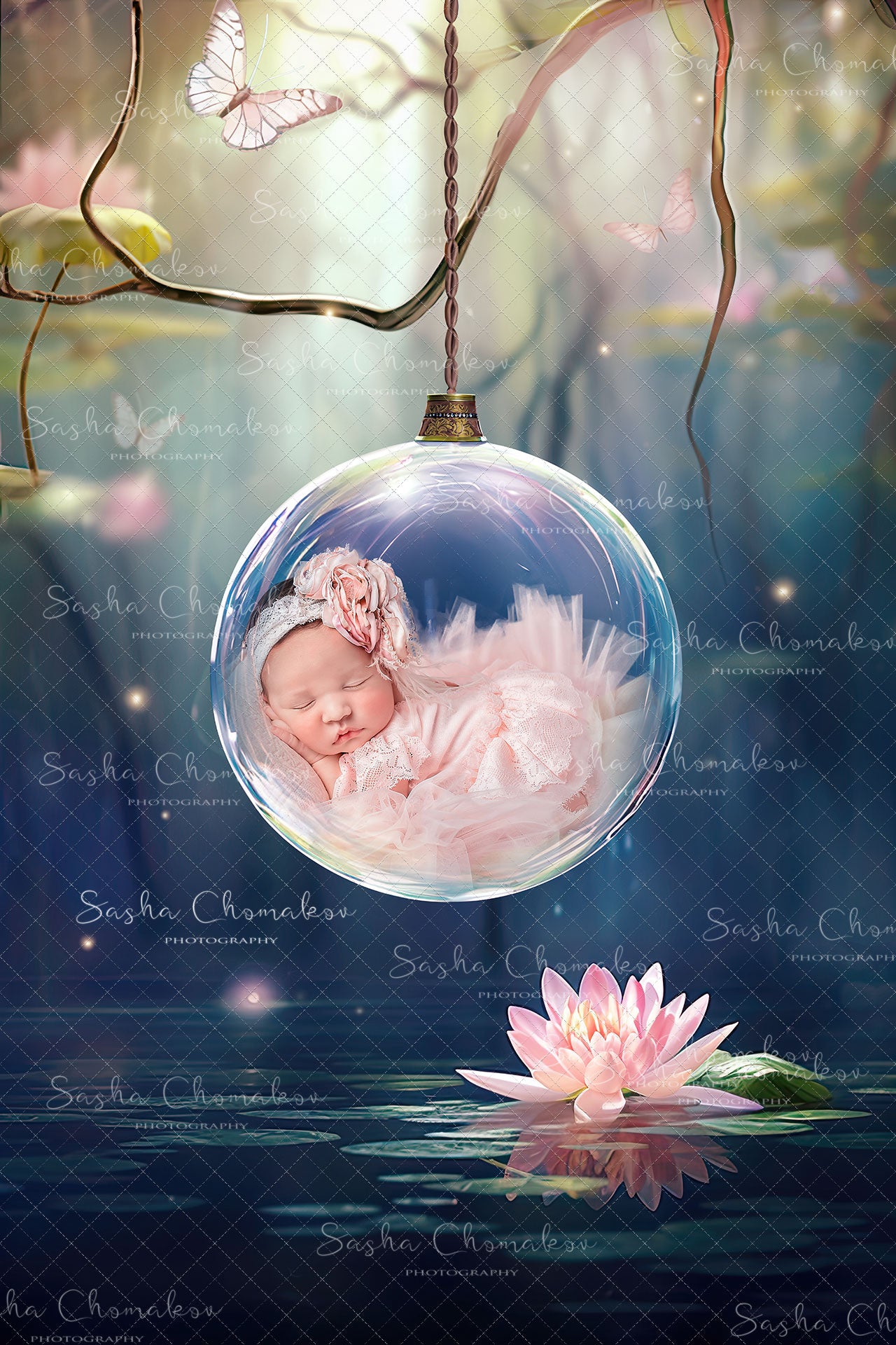 Digital backgrounds Ai generated vertical globe