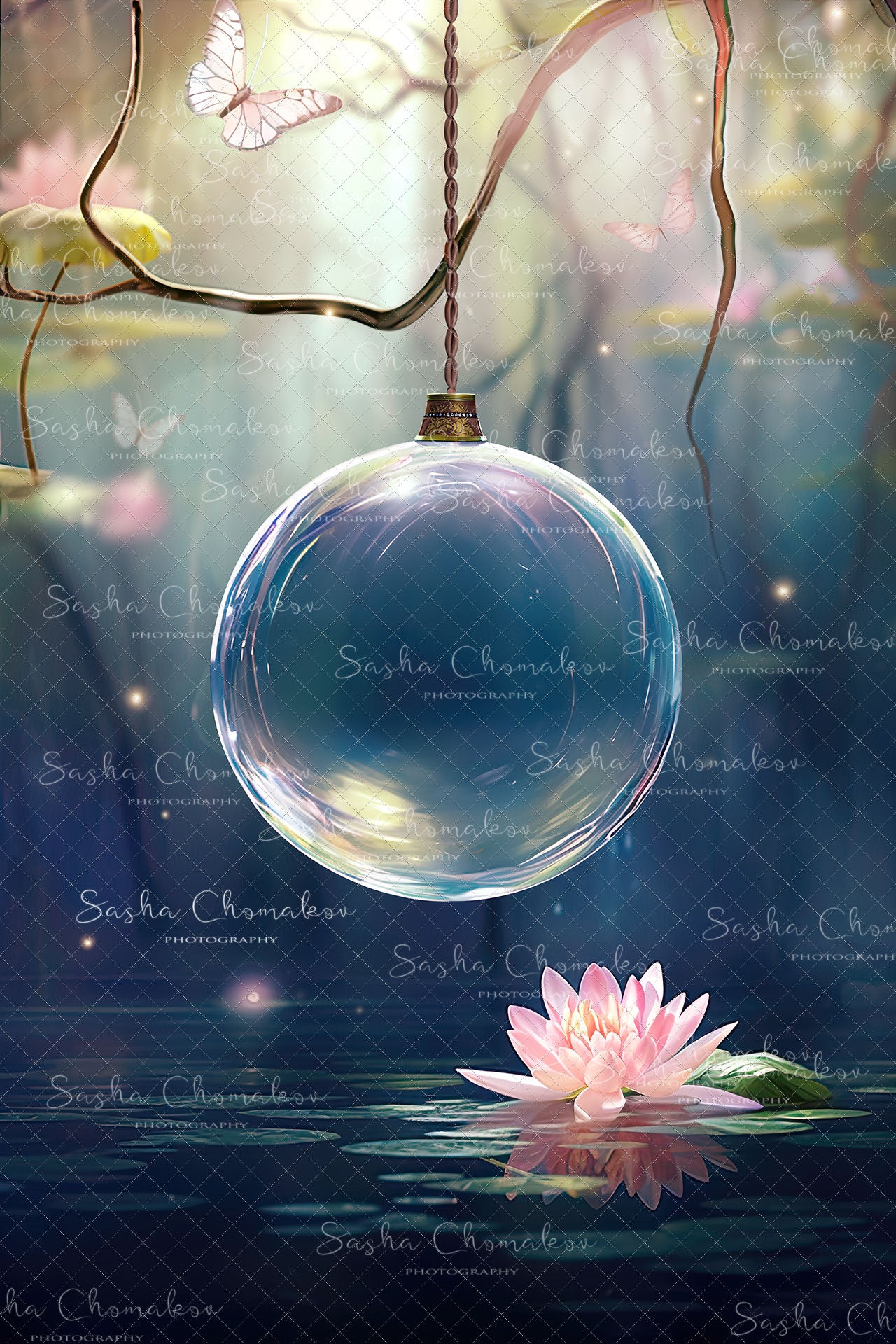 Digital backgrounds Ai generated vertical globe