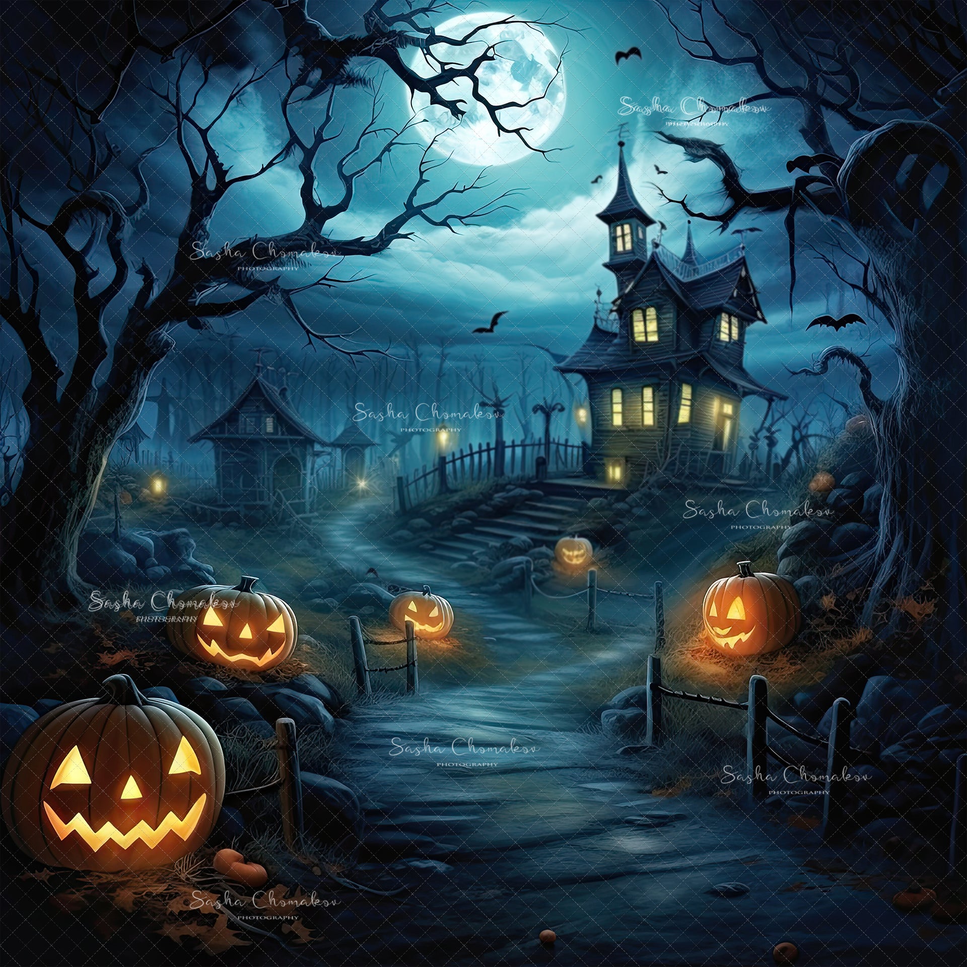 Digital backgrounds Ai generated Fall 23