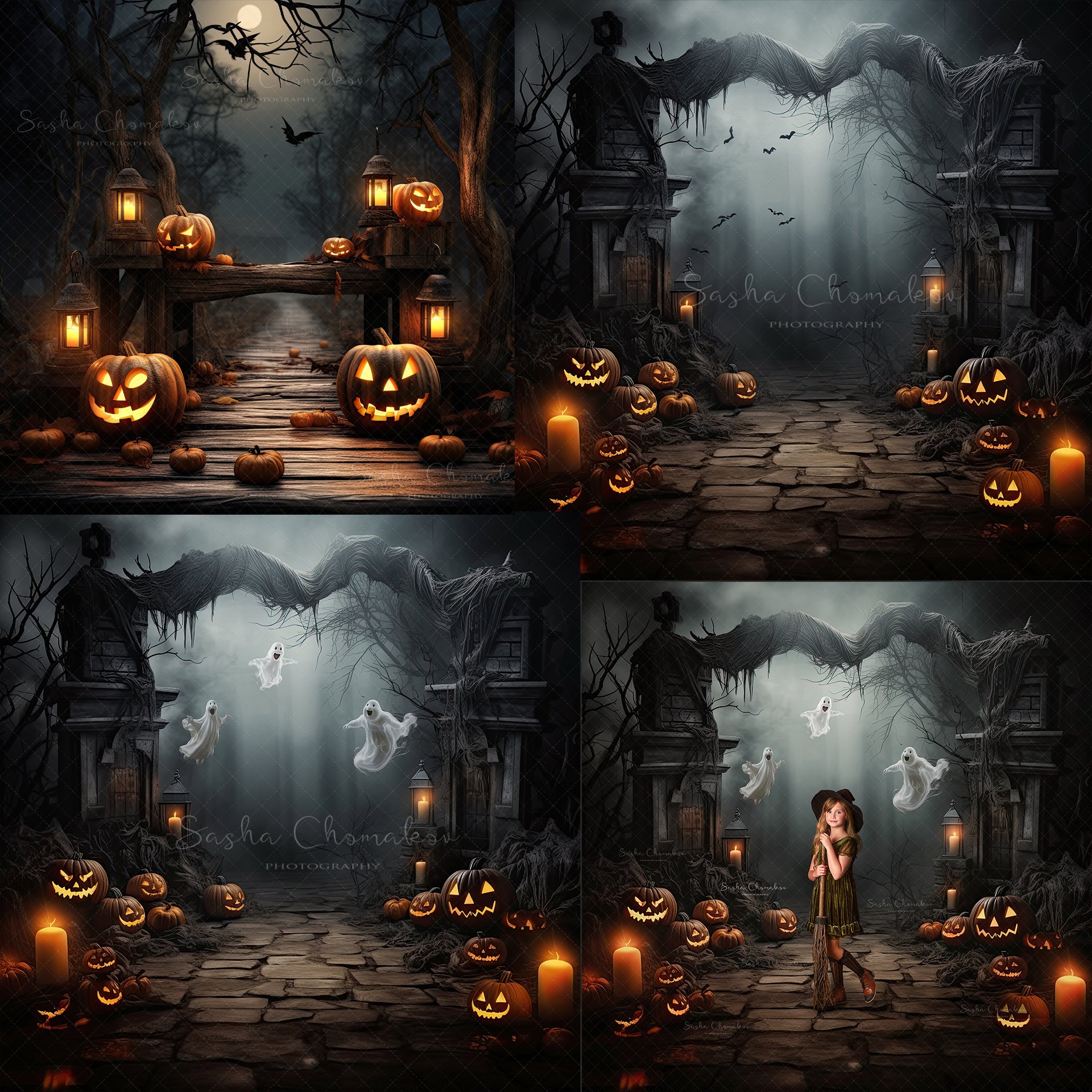 Digital backgrounds Ai generated Fall 23