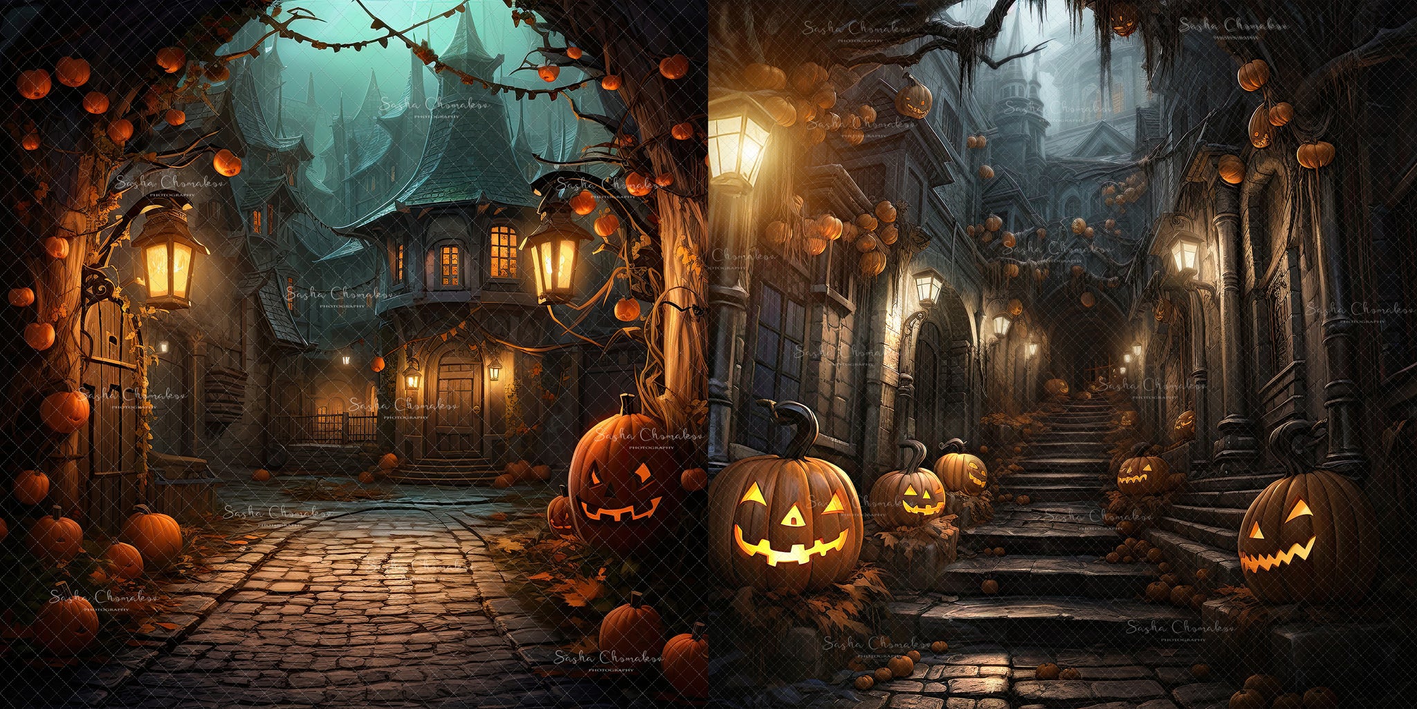 Digital backgrounds Ai generated Fall 23