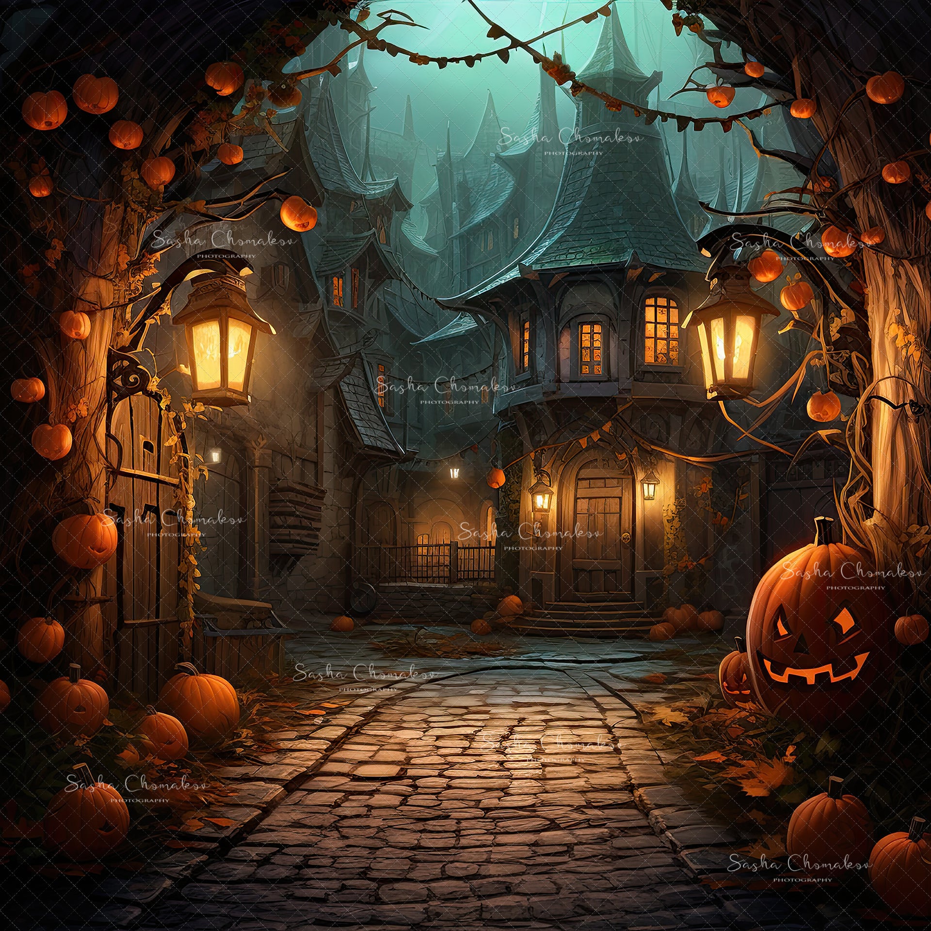 Digital backgrounds Ai generated Fall 23