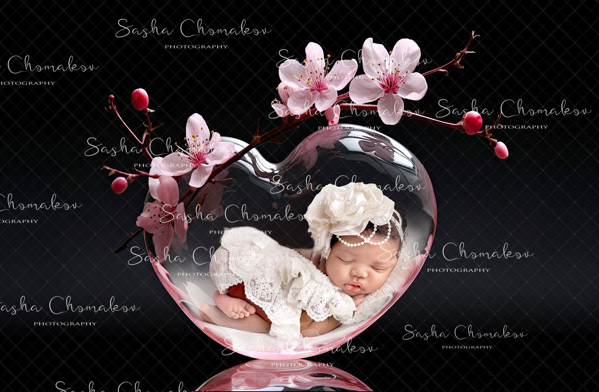Digital backgrounds Ai generated V-day globe
