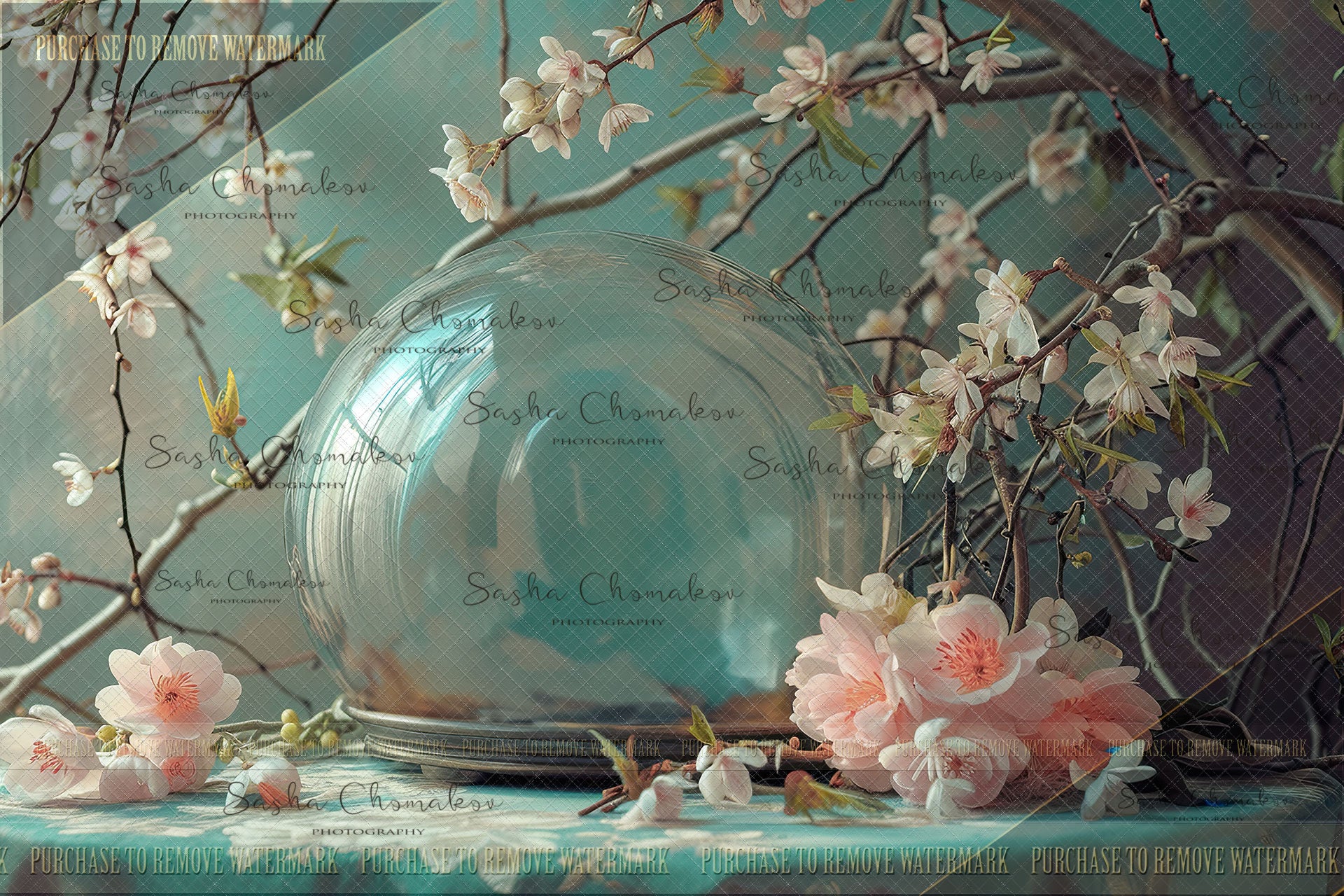 Digital backgrounds Easter egg globe Ai generated