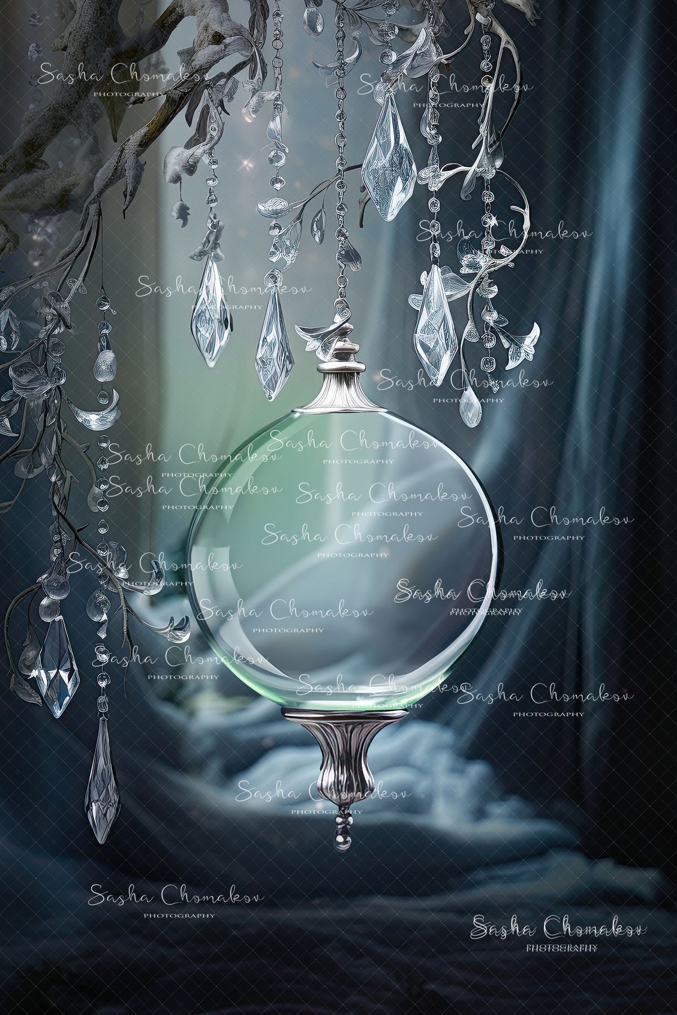 Digital globes backgrounds Ai generated vertical