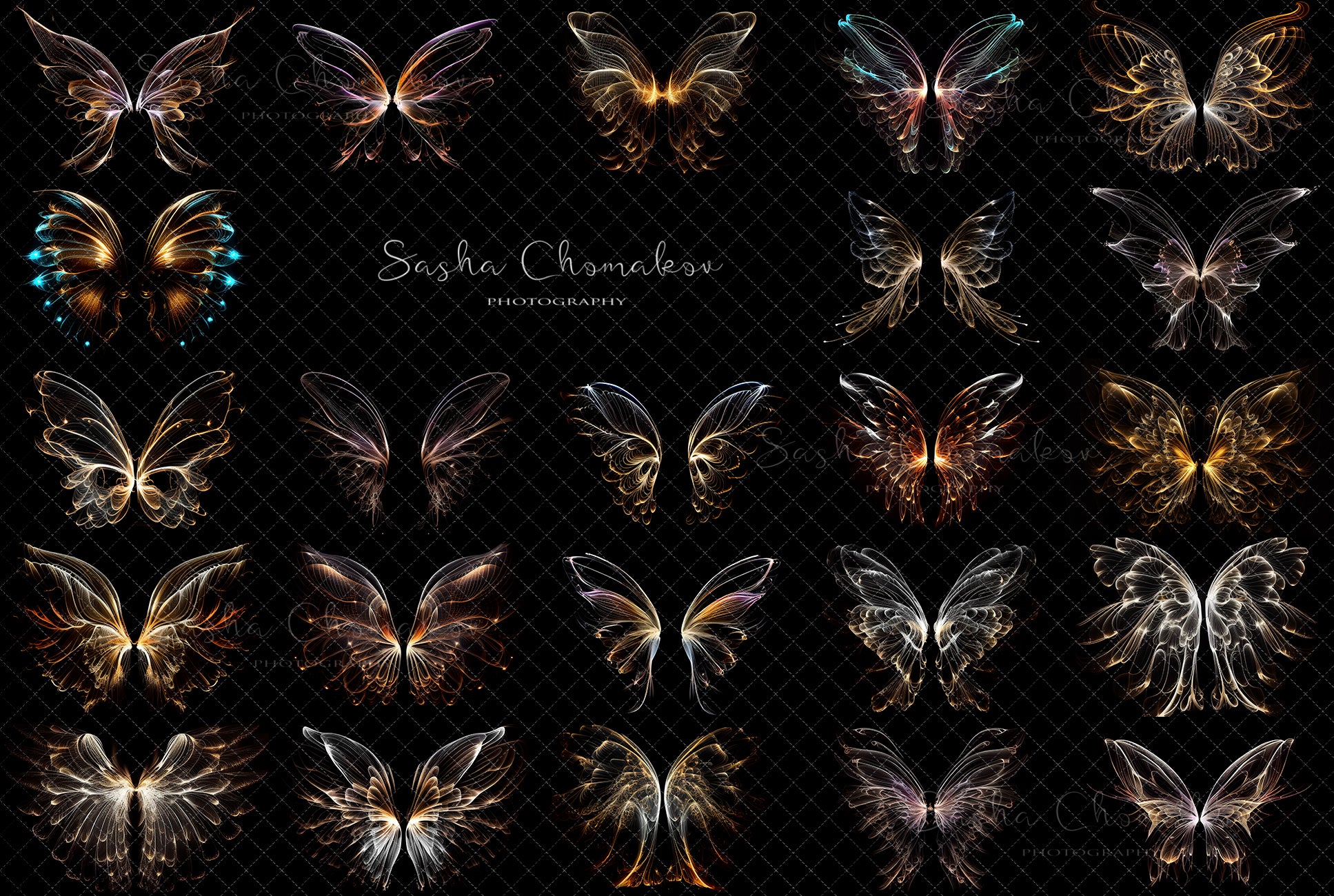 Digital butterfly wings Ai generated