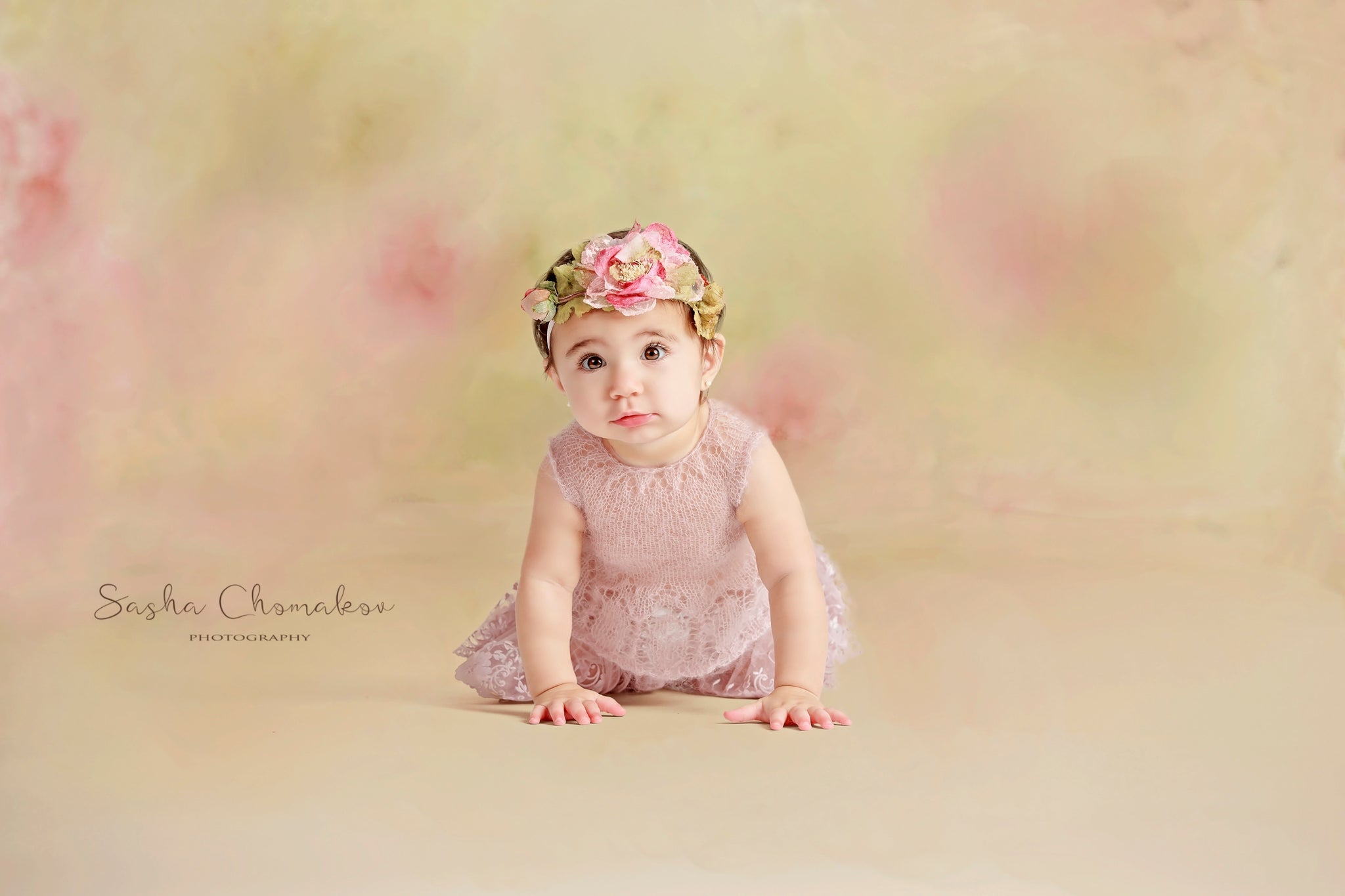 Hand Painted Digital Backdrop