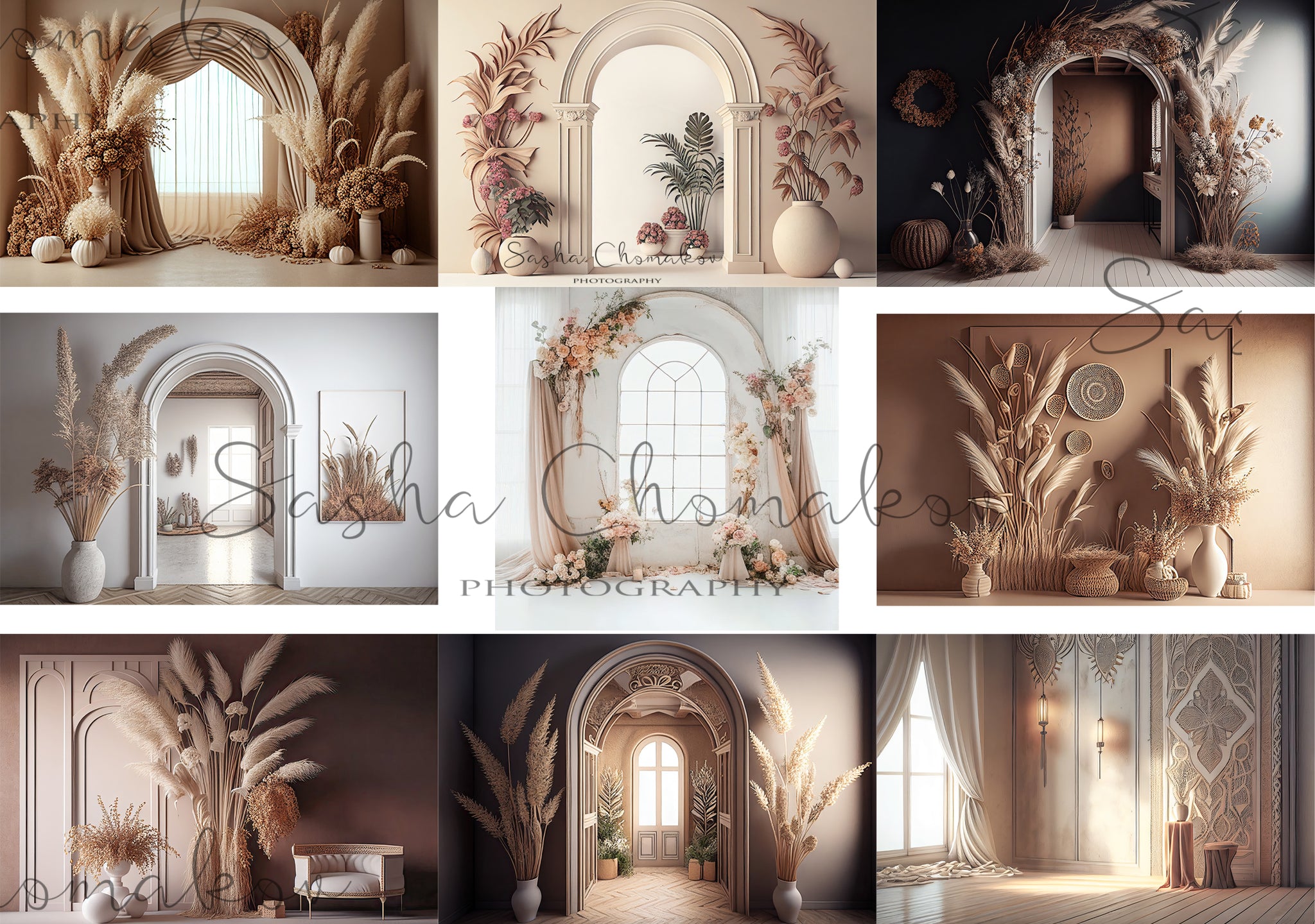 Digital Backdrops Ai generated