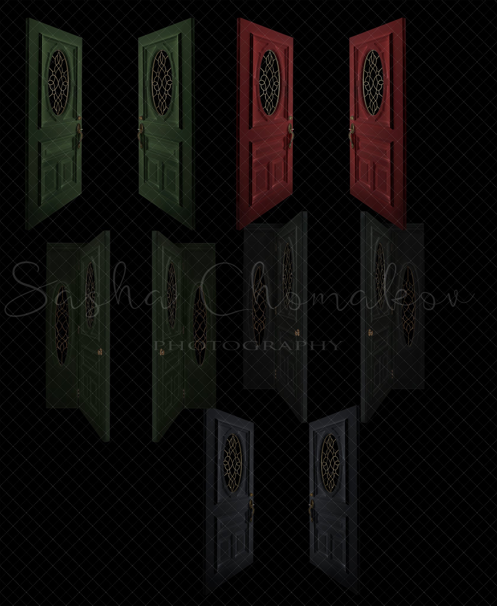 Digital doors overlays