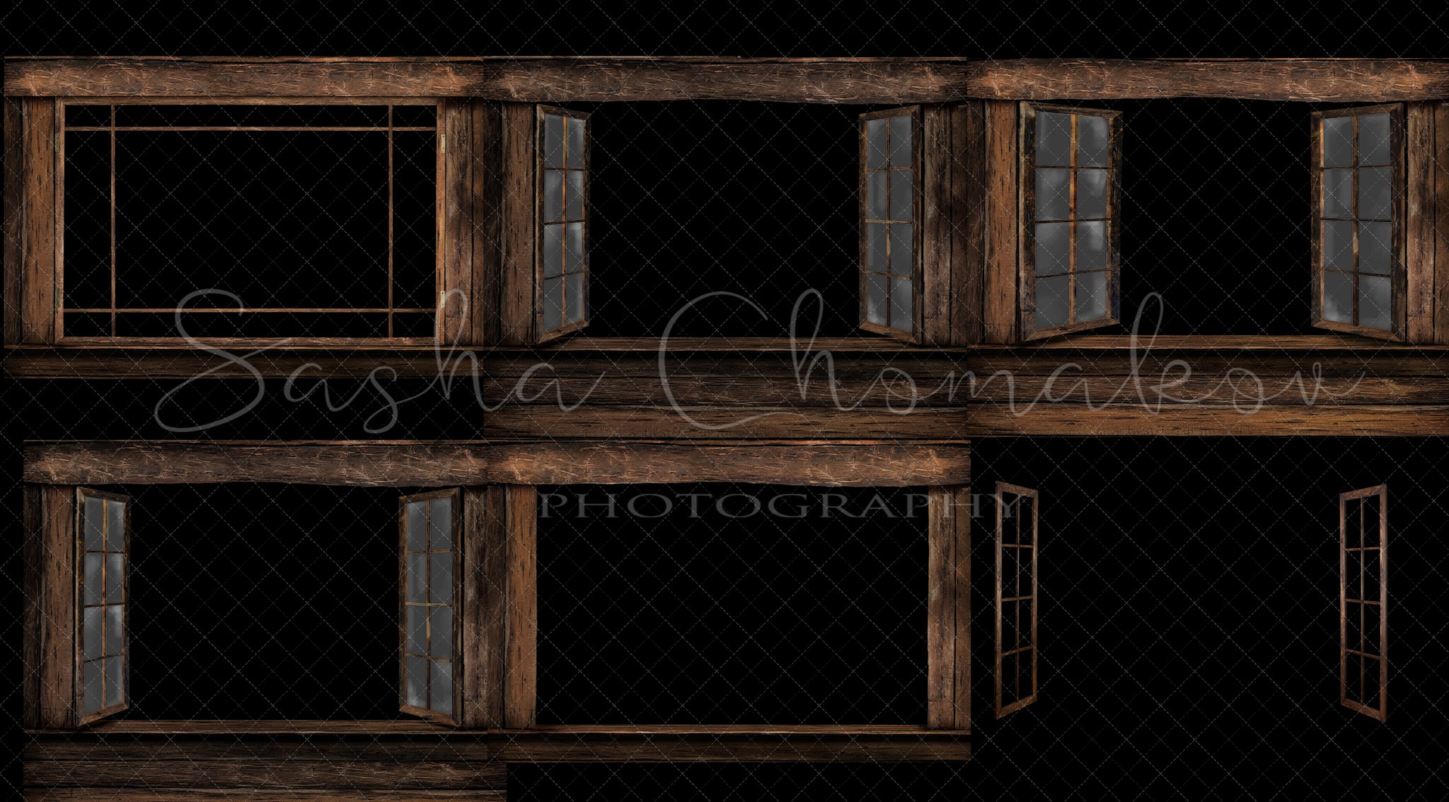 Digital Backdrop window overlay
