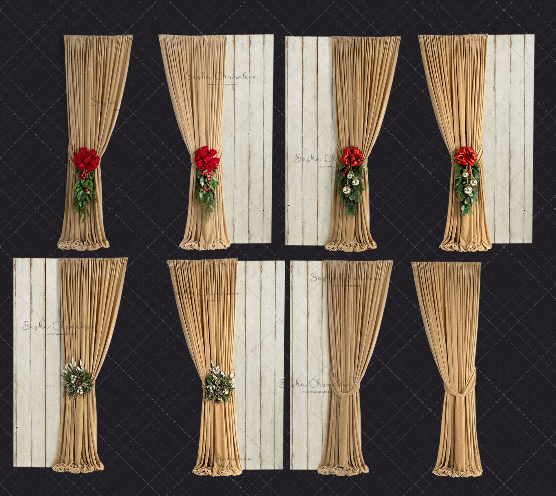 Digital drapes overlays