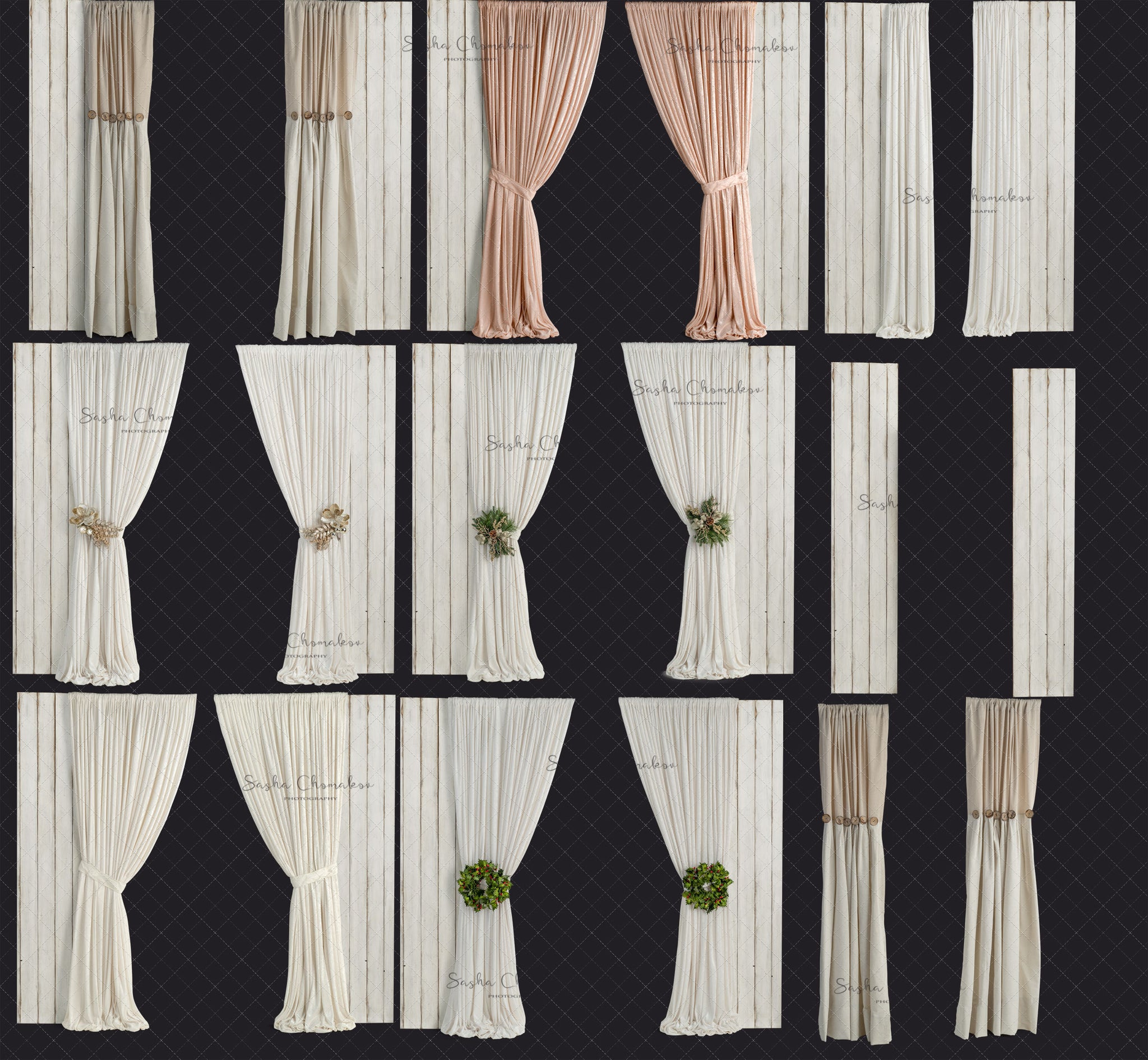 Digital drapes overlays