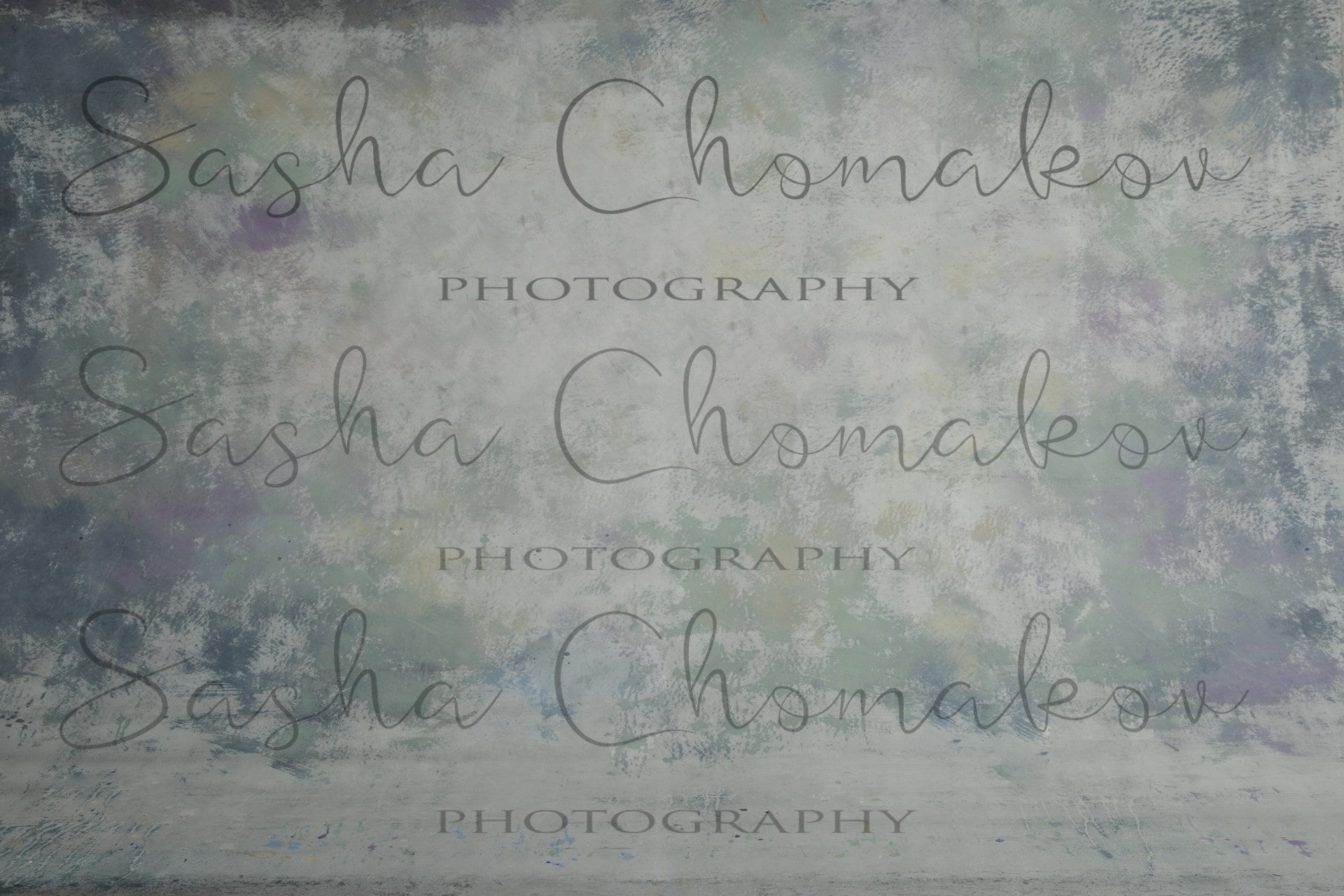 Hand Painted Digital Backdrop