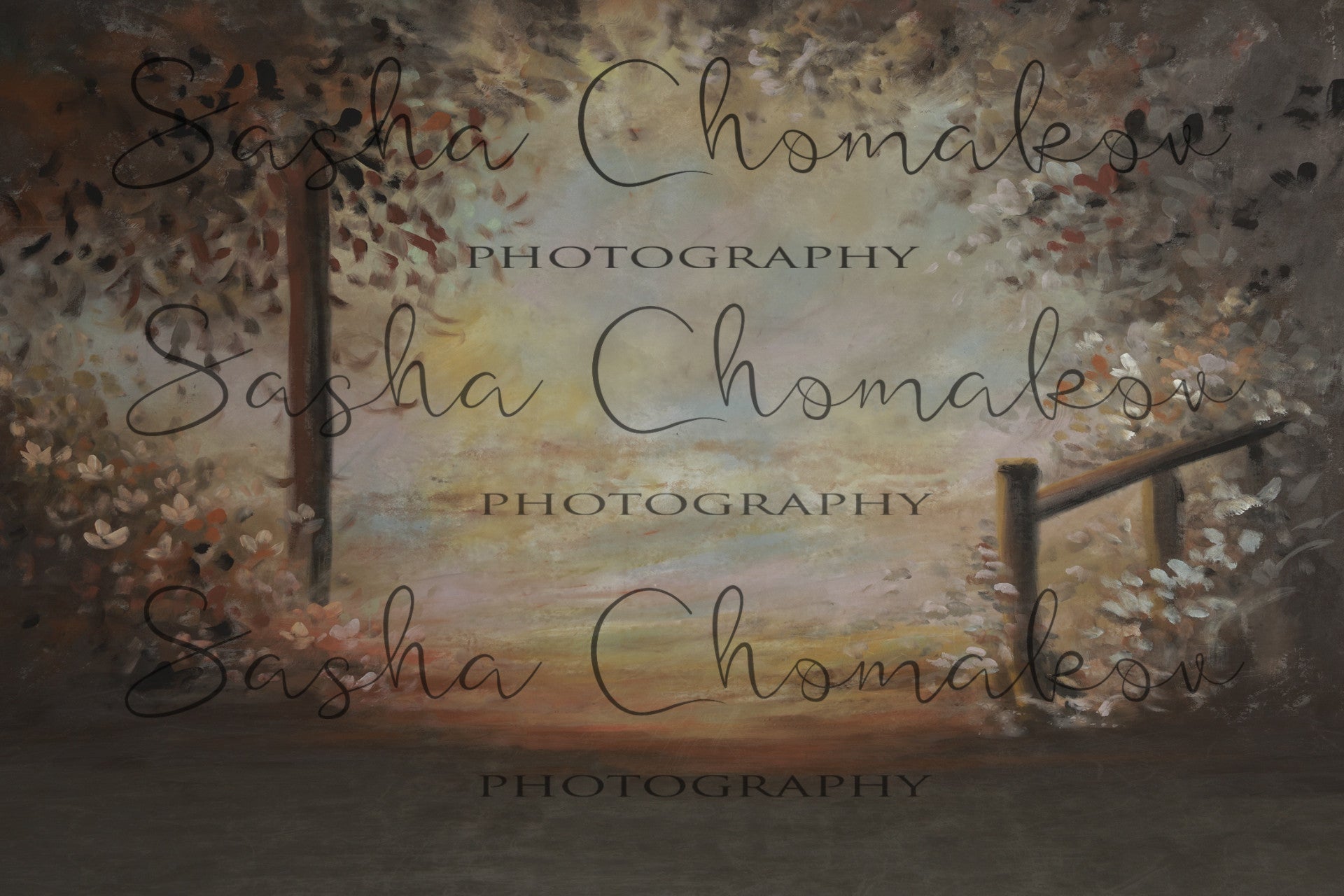 Hand Painted Backdrop