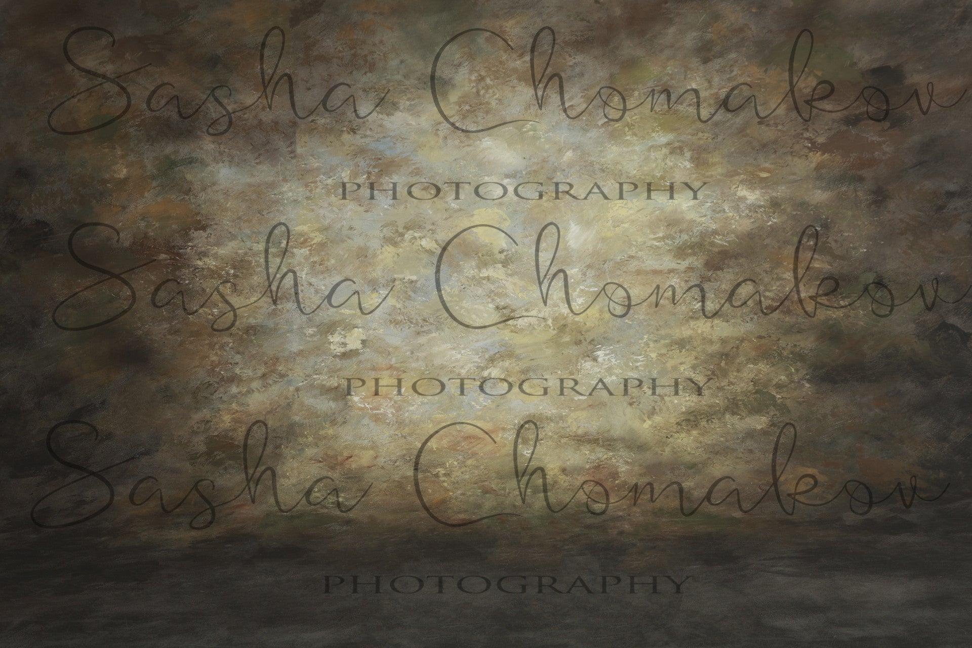 Hand Painted Digital Backdrop