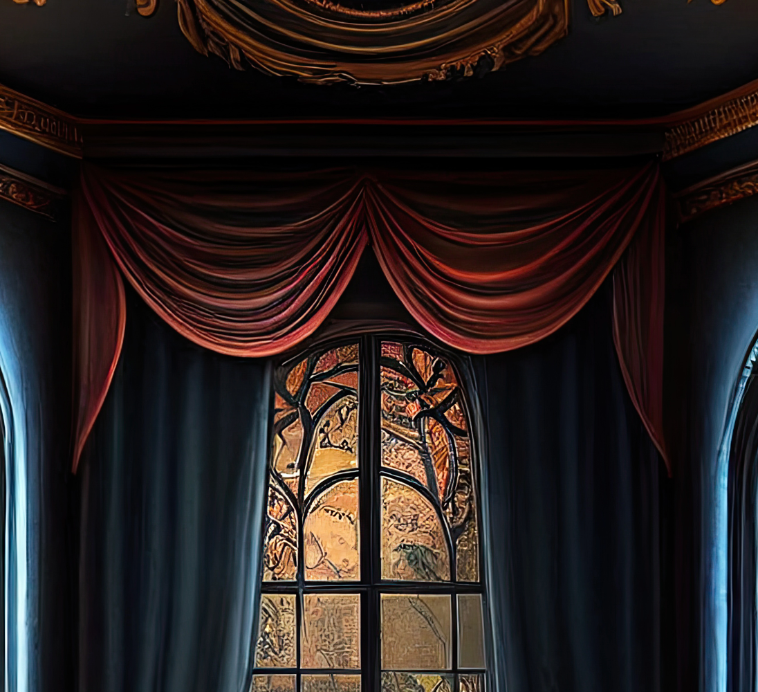 Digital Backdrops dark victorian rooms 2 Ai generated