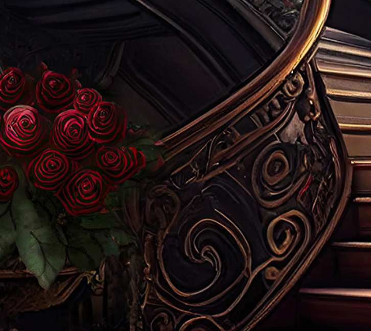 Digital Backdrops staircases Ai generated