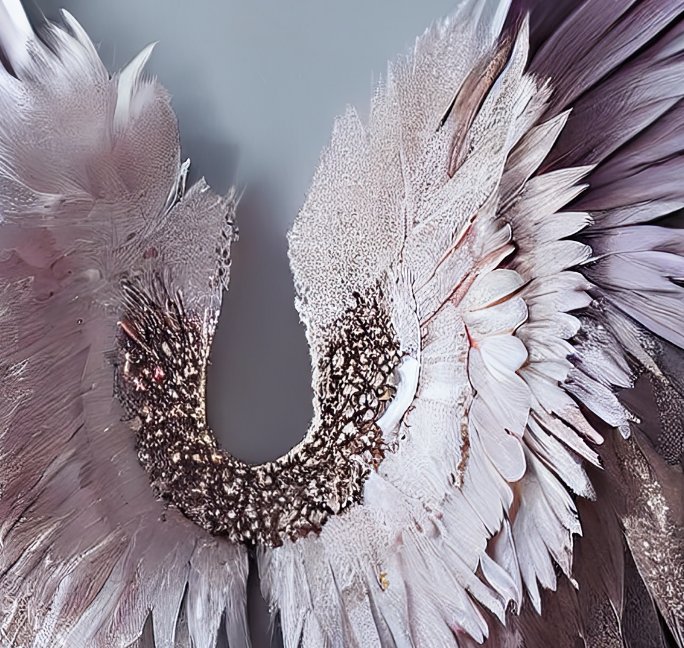 Digital Backdrops wings set 1 Ai generated