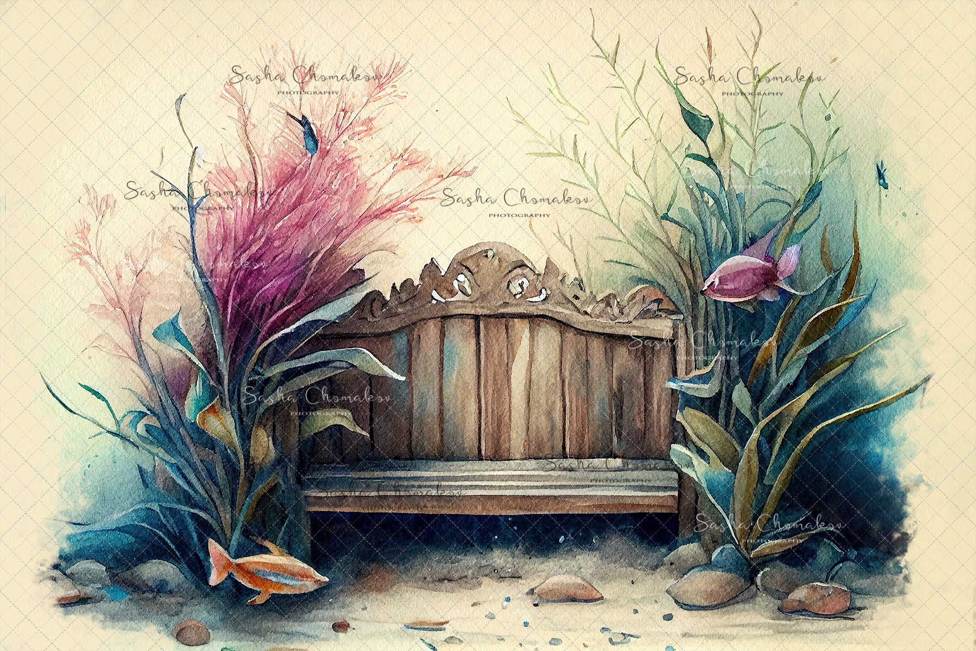 Digital Backdrop Ai generated