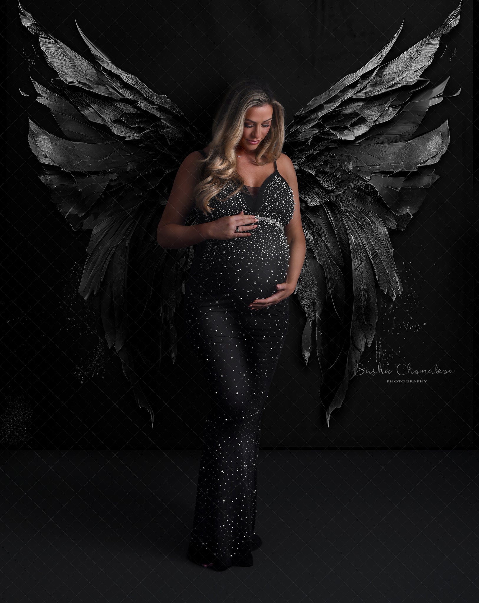 Backdrops butterflies panels dark sei 2 Ai generated