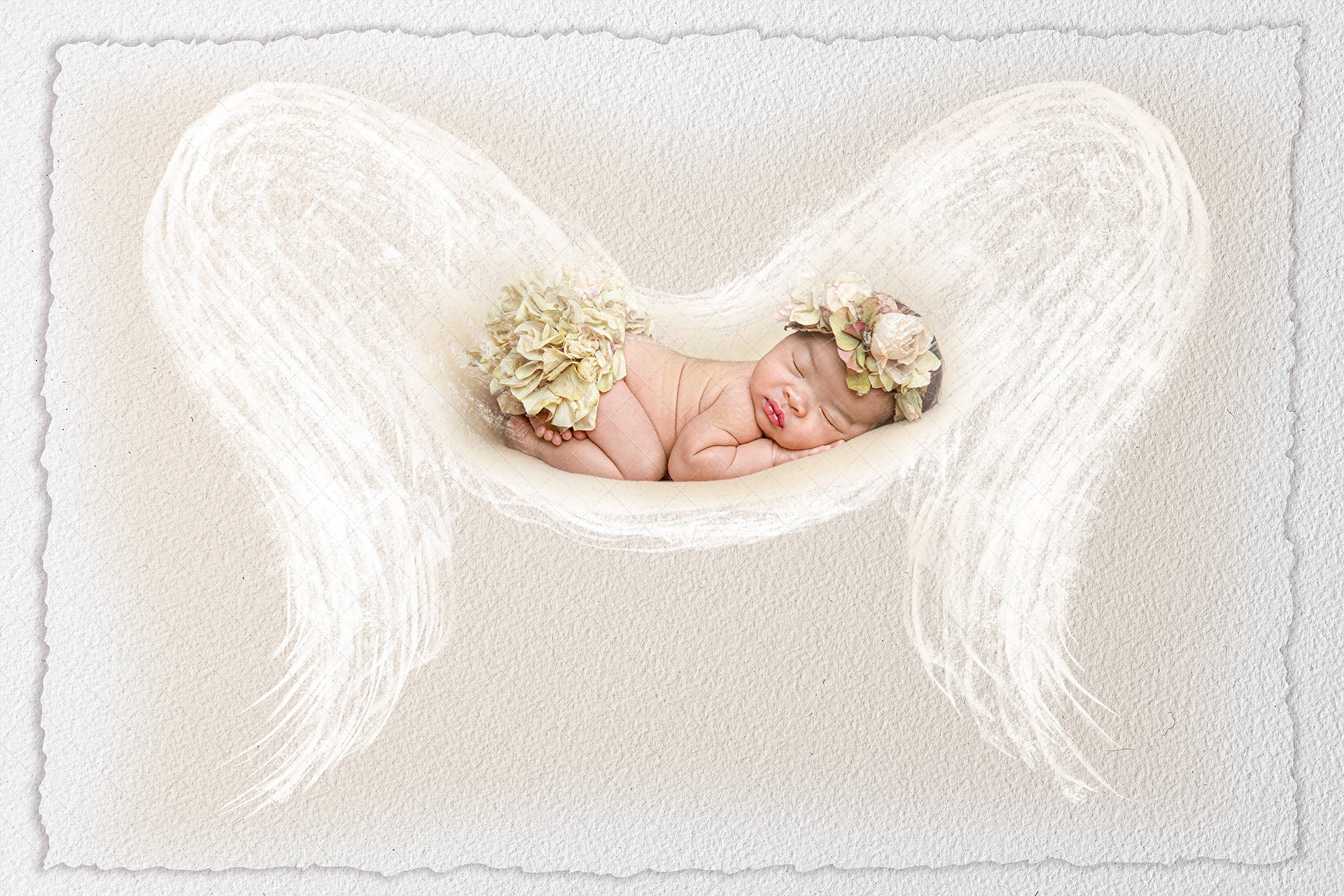 clipping masks  and textures Mom butterfly and angel wings